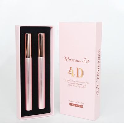 China Fiber Mascara 4d 2 Pack Extra-Fine Mascara Fast/Quick Dry Extra-Fine Low Curl Mascara for sale