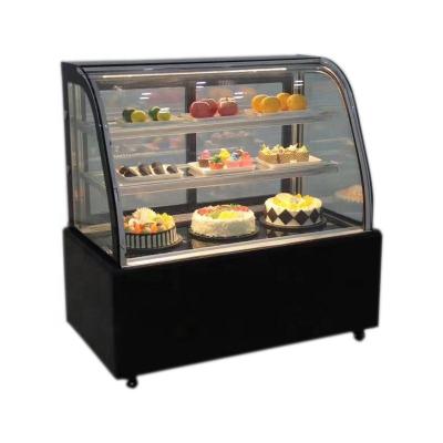 China Single-temperature Upright Commercial Cake Stand Cabinet Display Fridge Furniture for sale