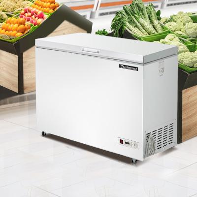 China Commercial Ice Cream 2 Door Single-temperature Commercial Refrigerator For Sale Solar Freezer for sale