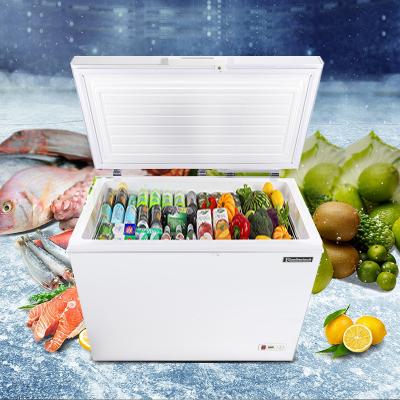 China Commercial Ice Cream Display Freezer 2 Door Glass Commercial Single-temperature Darget Fridge for sale