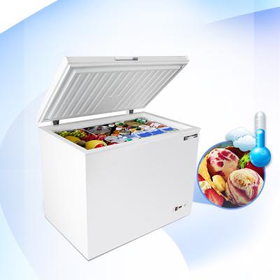 China Single-temperature Chest Display Freezer Ice Cream Freezer Supermarket Equipment Display Fridge for sale