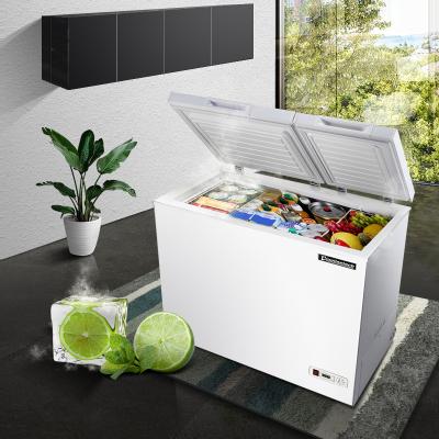 China Single-temperature Chest Freezer Top Open Single Display Refrigerator Industrial Upright Freezer for sale