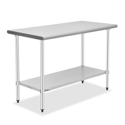 China Restaurant Kitchen Inductry Kitchen Equipment Stainless Steel Table Bench for sale