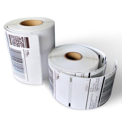 China Waterproof Compatible Dymo Label 1744907 4Xl Thermal Label 4X6 Custom Thermal Label Roll for sale