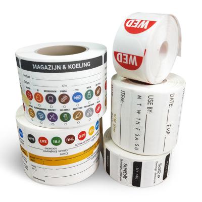 China Custom Soluble Canning Dissolvable Barcode Label Stickers Food Container Labels for sale