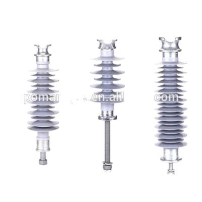 China IEC 22kv High Temperature Silicone Rubber Polymer High Voltage Pin Composite Insulator for sale