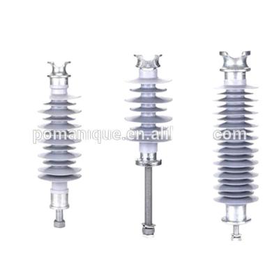 China Horizontal Stroke 33kV 10kN High Voltage Silicon Polymer Rubber Composite Insulator Pole Station Pole Insulator for sale