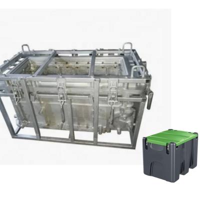 China Production plastic goods gasoline oil water tank plastic diesel mold big for rotomolding mold for sale