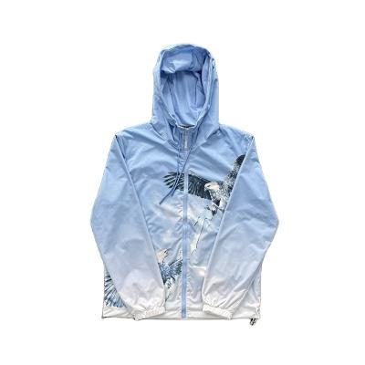 China UK Original Embroidered Ice Blue Windproof Jackets Trapstar Eagle Windbreaker Piumino Trapstar Coat 1:1 Good Quality QUICK DRY Jacket for sale