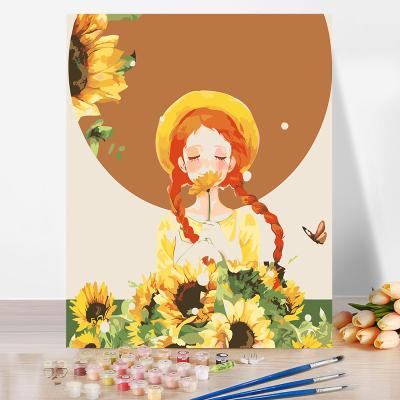 China New Classical/Postmodern Custom Paint By Number Kits DIY Paints Oil By Numbers For Kids And Adults Beginner for sale