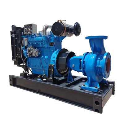 China Developing World Water Solutions 6 Inch Water Pump Pressure 5 Bar Drip Irrigation Diesel Engine Horizontal Water Pump for sale