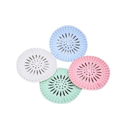 China Durable Hair Catcher Silicone Hair Stopper Durable Shower Drain Covers For Bathtub And Bathroom Kitchen for sale