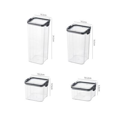 China New Design Food Storage Container High Quality Viable Airtight Baby Container Plastic Amazon Set for sale