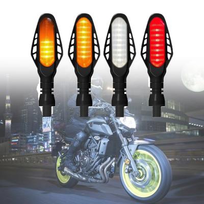 China ABS Plastic REALZION Motorcycle Parts Wholesale 10MM LED Indicator Semaphore Turn Signal Light For UNIVERSAL for sale