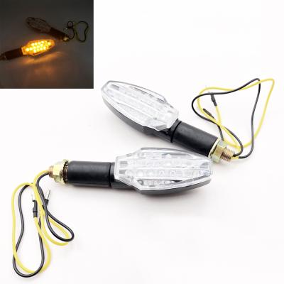 China ABS REALZION Plastic Motorcycle Parts Wholesale 10MM LED Indicator Semaphore Turn Signal Light For UNIVERSAL for sale