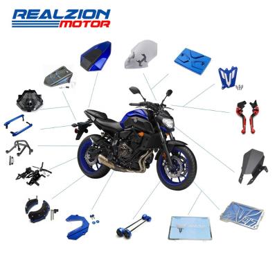 China CNC Aluminum Alloy Realzion Motorcycle Accessories Headlight Head Light For YAMAHA MT07 MT09 FZ07 FZ09 for sale