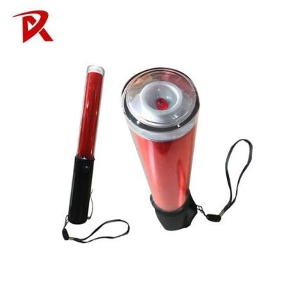 China LED Plastic Emergency Flashing Traffic Safety Baton For Road Control Railway for sale