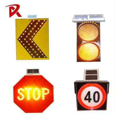 China Chevron Arrow Road Warning Traffic 12V 4W Sign Safety Signs And Signals For Safety for sale