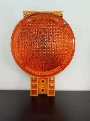 China Traffic Orange Blinking Led Warning Barricade Light Construction Site Battery Lamps for sale