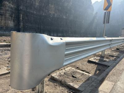 China Guardrail Traffic Barrier Highway W Beam Guard Rails For Roadside Safety Factory Customized Highway Guardrail for sale