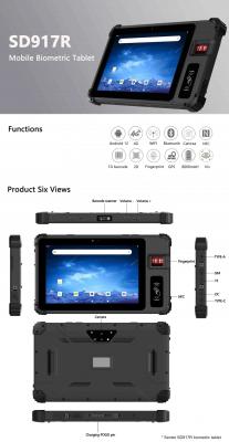 China Waterproof Ruggedized 4g Rugged Tablet Pc Industrial for sale