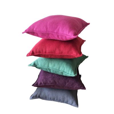 China Sustainable Wholesale High Quality Polyester Cotton Home Decor Cushion Covers For Sofas And Chairs 18 x18 Inch for sale