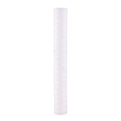 China Filtration 20 Inch 5 Micron PP String Wire Wrapped Filter Cartridge PP String Wrapped Twine Deposit 5 Micron Water Filter Cartridge for sale