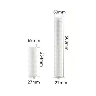 China Wholesale Filtration Water Filters Filter Cartridge Membrane Pleated Depth Polypropylene PP Pleated Depth Filter Cartridges for sale