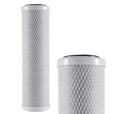 China Water Taste Optimation 10 Inch Activated Carbon Block Water Filter Cartridge Component 10 Inch CTO Water Carbon Block Filter Cartridge for sale