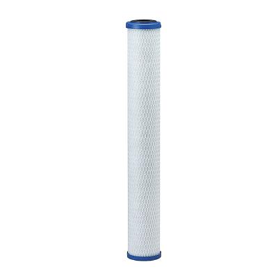 China Water Taste Optimation 20 Inch Improve Taste Coconut Shell Based Activated Carbon Block Filter Cartridge 0.5um 10