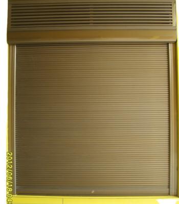 China Whole Sale Automatic Rolling Shutter Aluminum Insulated Doors Anti Theft for sale