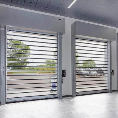 China Heat Insulation Roller Shutter Full View Industrial Automatic Speedy Screen Door for sale