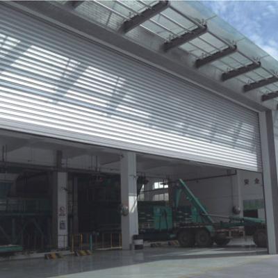 China Anti Theft Motorized Galvanized Steel Roller Shutter Door Exterior Doors For Industry for sale