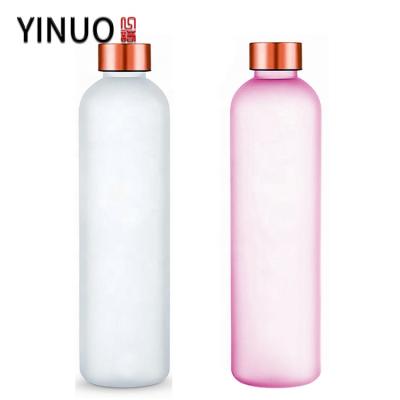 China Wholesale BPA Sustainable Borosilicate Free Leakproof Eco Glass Custom Water Bottle for sale