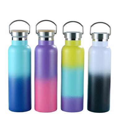 China Viable Wholesale Bulk Water Bottles With Logo Stainless Steel Bottles Custom Sports for sale