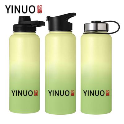 China Sustainable Cute Stainless Thermos Bottle 1000ml Travel Mug Outdoor Stainless Steel for sale