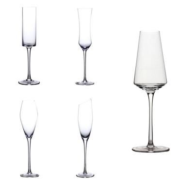 China 180ml OEM Good Quality Custom Personal Branded Champagne Glass Car RV Tumbler For Fire Wedding Party for sale