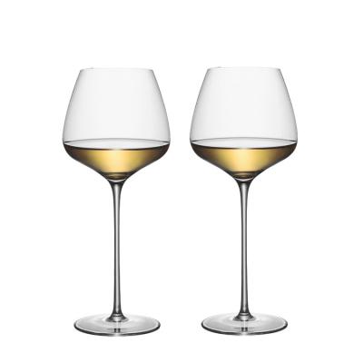 China Hot-selling Italian Style Birthday Stem Wine Thin Long Rim Lead Free Crystal Wine Glass for sale