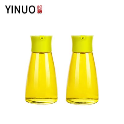 China Unique Design Frying Oil Pourer Olive Oil Bottle Glass Bottle Cover for Olive Oil Premium for sale