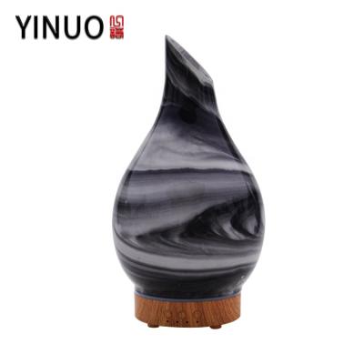 China Hot Selling Car Decoration Led Wood Diffuser Humidifier Aromatic Oil Aroma Diffuser for sale