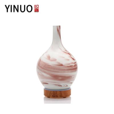 China 2020 Mini Home Office Car Defuser Portable Glass Aroma Diffuser Ultrasonic Humidifiers for sale