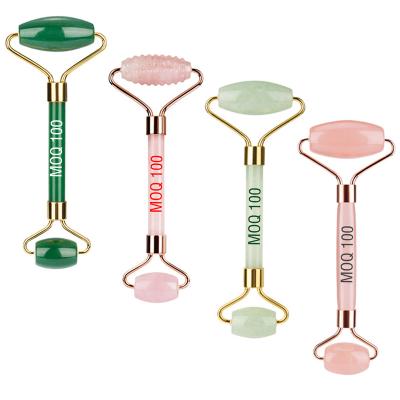 China Whitening Beauty Natural Skin Care Tools Relieve Fine Lines & Wrinkles Muscle Custom Logo Electric Jade Roller Body for sale