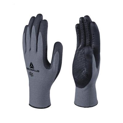 China Non Slip Work Gloves Safety Construction Nitrile Impregnated Touch Screen Gloves For Cold Protection for sale