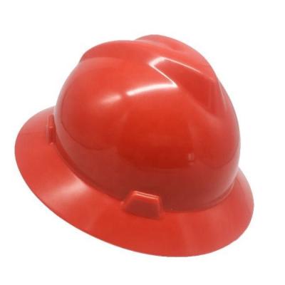 China Wholesale High Quality Outdoor Wide Brim Work Safety Helmet HDPE Safety Hats for sale