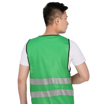 China Night Safety Protective Best Selling Safety High Visible Construction Safety Vest Jacket Reflective Engineer Work Safety Reflective Clothing for sale