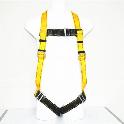 China Industrial Fall Protection Gear Polyester Fiber Full Body Fall Protection Body Harness for sale