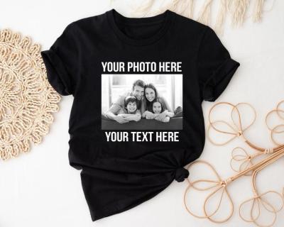 China Parride Personalized T-Shirt Custom Printed Design Your Own Printed T-Shirts T-Shirts Text Male Hen Nights Party Holiday Gift for sale