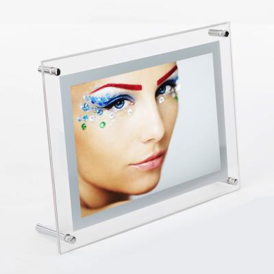 China Factory Hot Sale LED Light Box YM-A Series Acrylic Crystal Light Box Flat Super Slim for sale