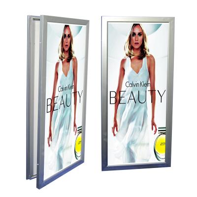 China Factory Hot Sale IP 65 Aluminum Advertising Lighting Outdoor Standing LED Display Light Box Rectangle /square for sale