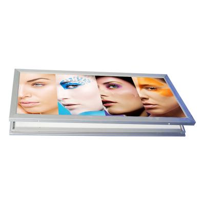 China Outdoor Standing Signage Aluminum Advertising Light Boxes Poster Frame Rectangle /square for sale